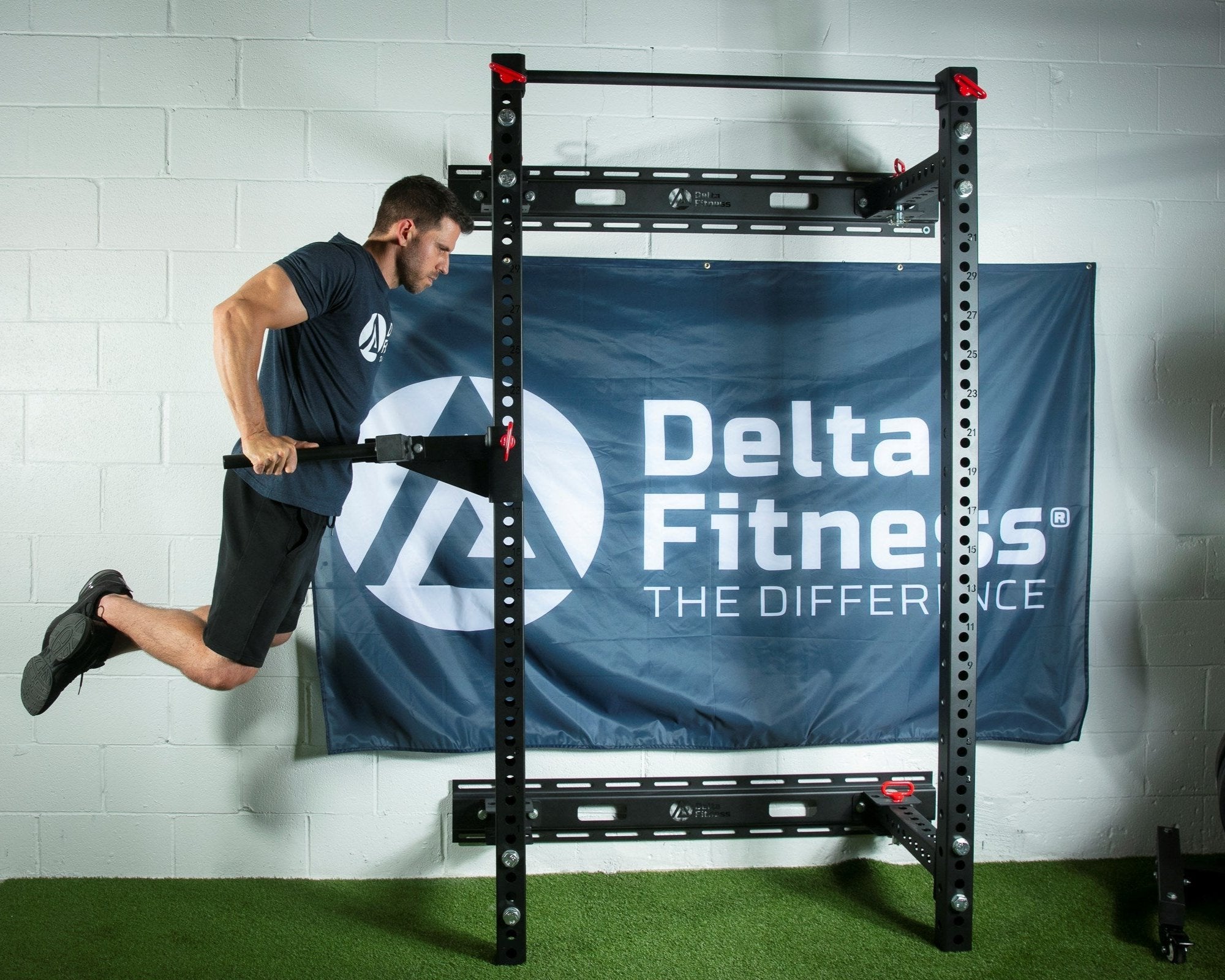 Dip Bar Rack Attachment